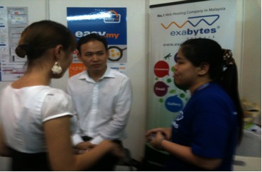 Fruitful discussions among PY Ooi and customers on Easy.my and Exabytes’ products