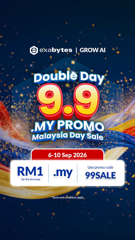 9.9 Double Day Domain Discount