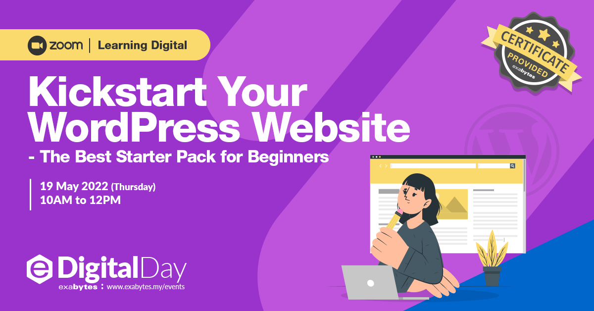 Kickstart Your WordPress siteThe Starter Pack for Beginners