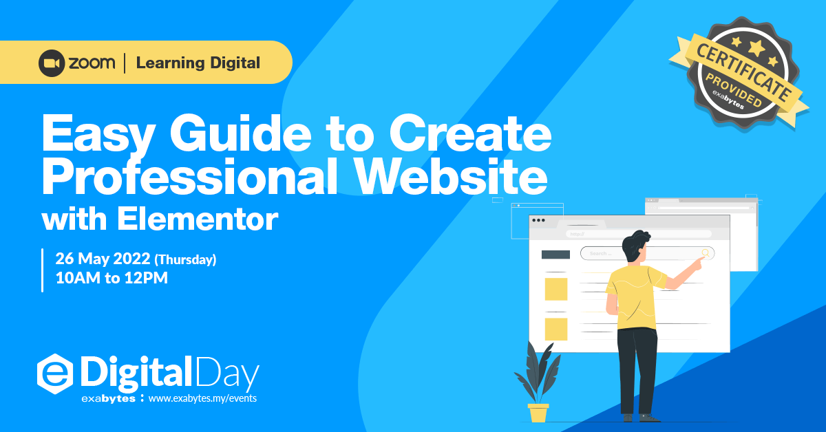easy guide to create professional website with elementor
