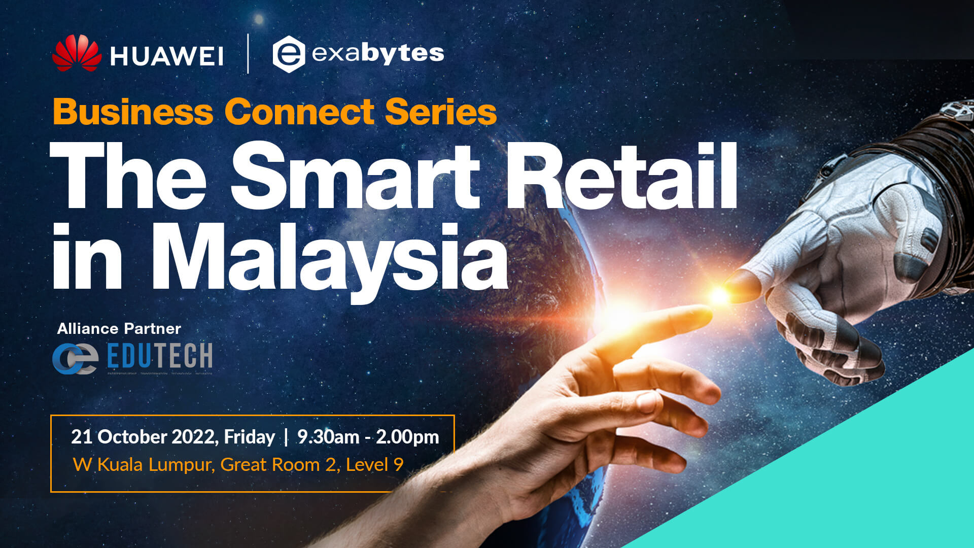 Huawei Cloud & Exabytes - Business Connect Series - The Smart Retail in Malaysia