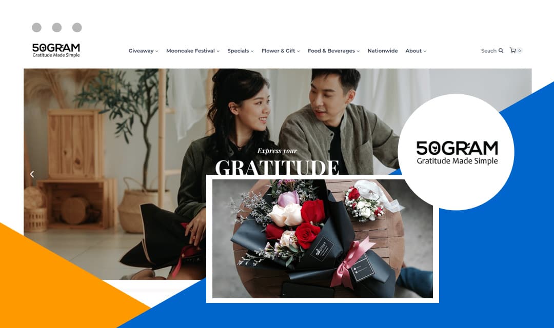 popup 50gram banner