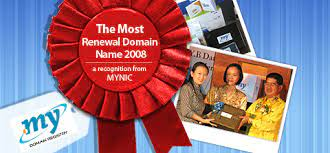 The Most Renewal Domain 2008 by MYNIC