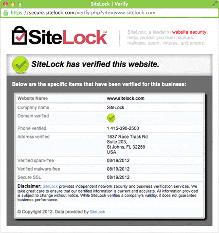 Sitelock